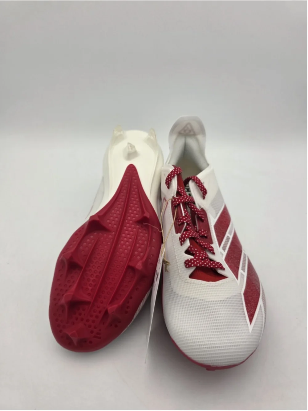 Adidas Adizero Electric Men's Football Cleats White Red Size 5 IE6288